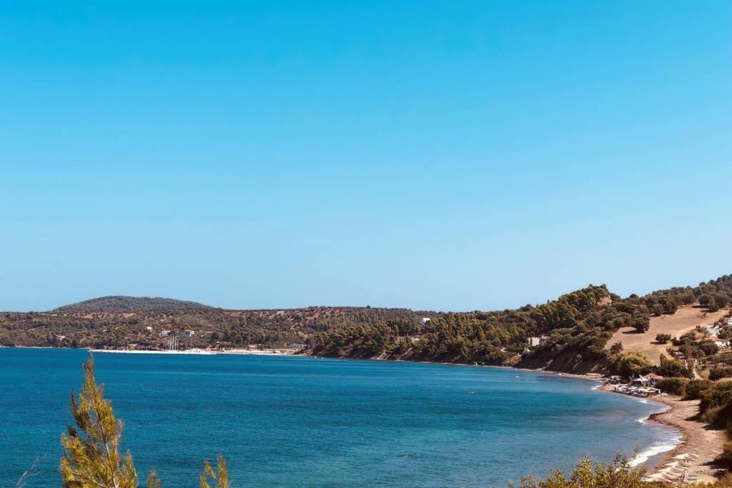 Beach Stone Mezonete 5Min From The Golden Xenia Beach Vila Palioúrion Exterior foto